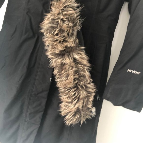 Ladies XS Black North Face Winter Coat - Picture 6 of 9
